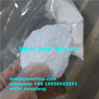 boric acid chunks  （mia@crovellbio.com  whatsapp +86 19930503252