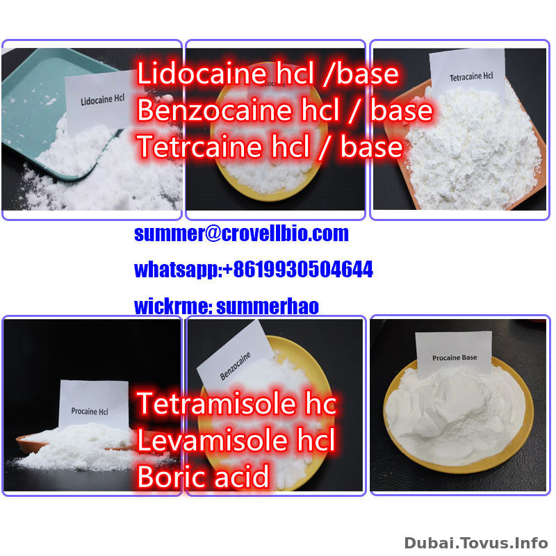 Tetracaine Hydrochloride supplier in China (+8619930504644 whatsup) wickr:Summerhao
