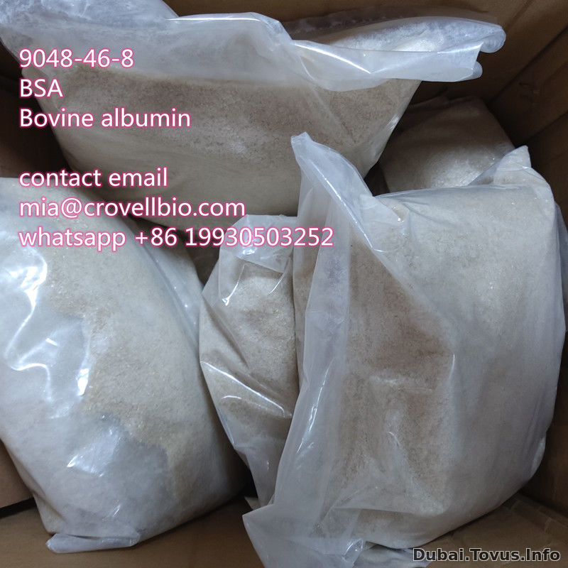 Bovine serum albumin CAS 9048-46-8 BSA  supplier in China  （mia@crovellbio.com  whatsapp +86 19930503252